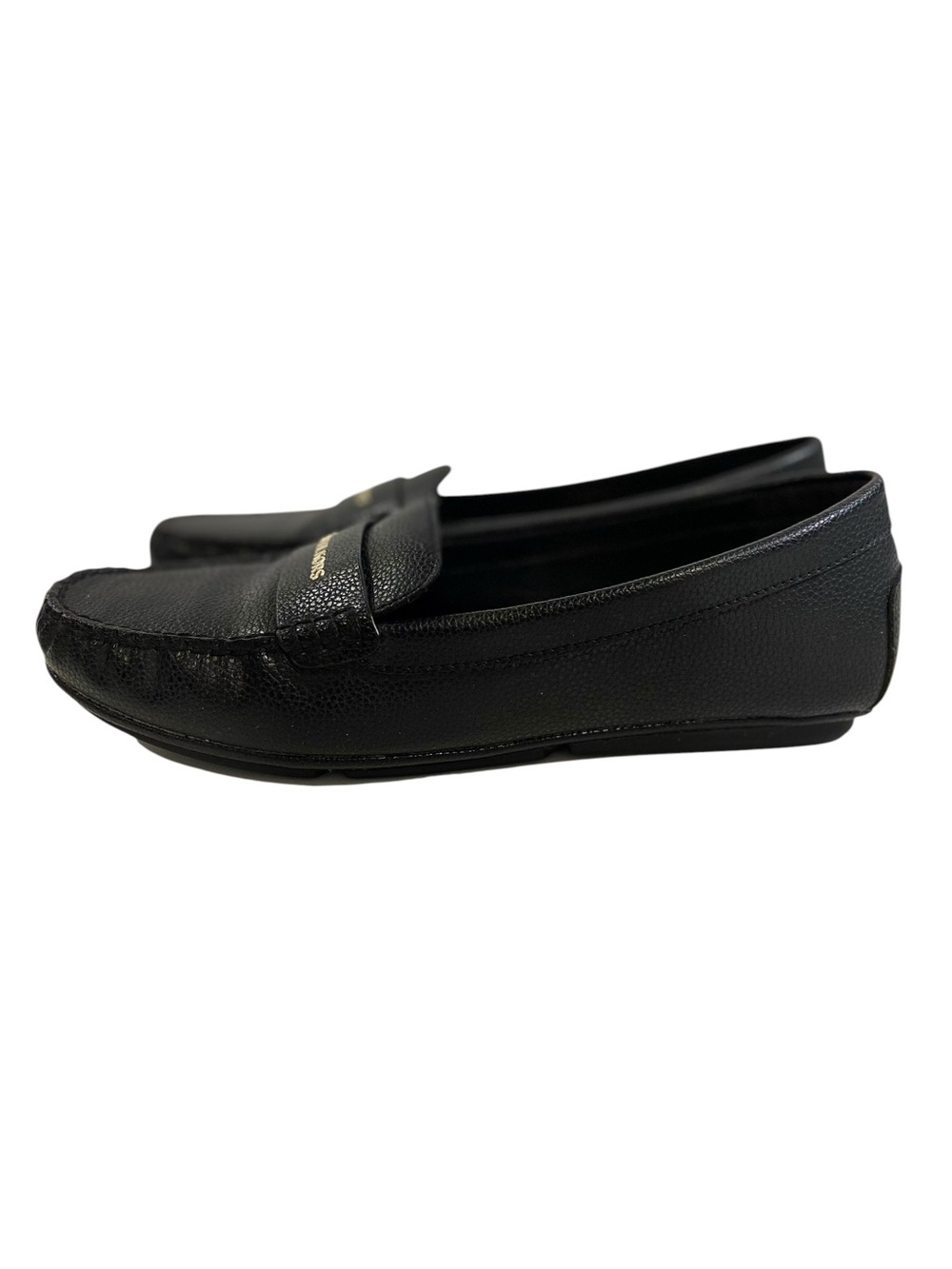 Michael Kors Black Driving Loafers Women Size 7 Slip On Quiet Luxury Comfort